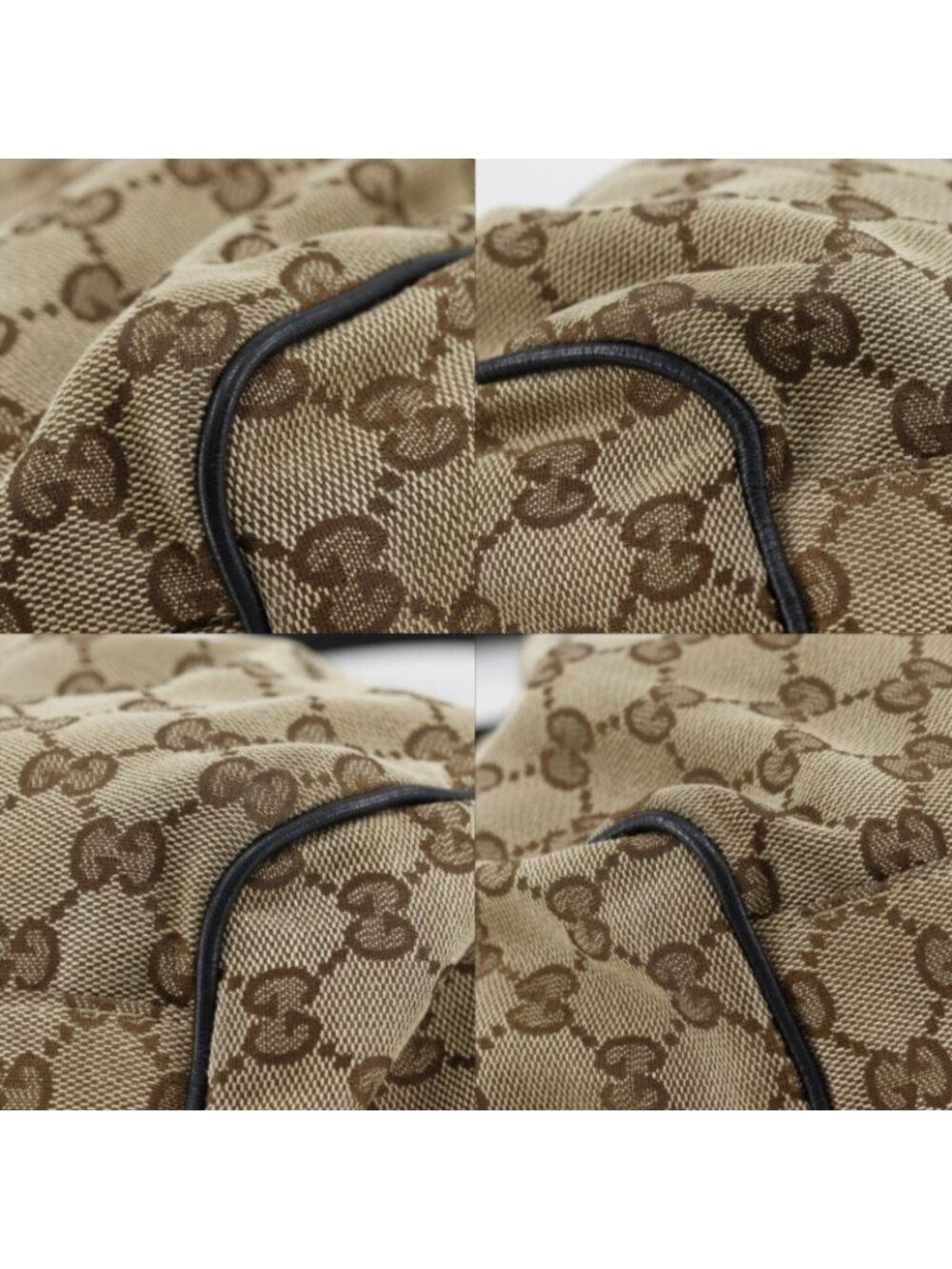 Gucci Ski 2-Way Shoulder GG Canvas Brown Tote - Picture 4 of 10